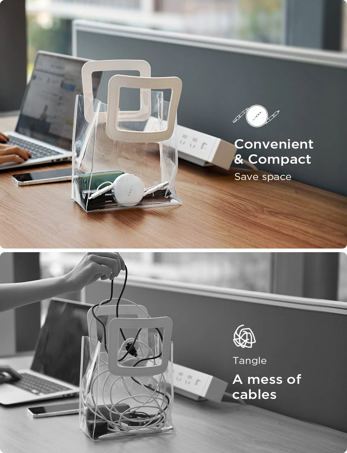LISEN 3-in-1 Retractable Charging Cable - Image 5