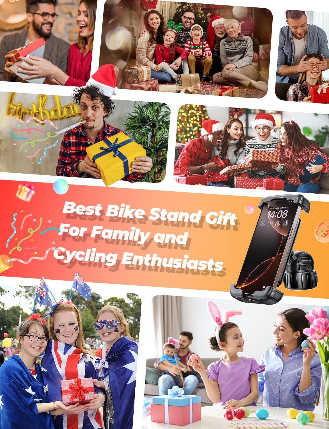 LISEN Bike Phone Holder Mount,[Super Easy Install] - Image 9