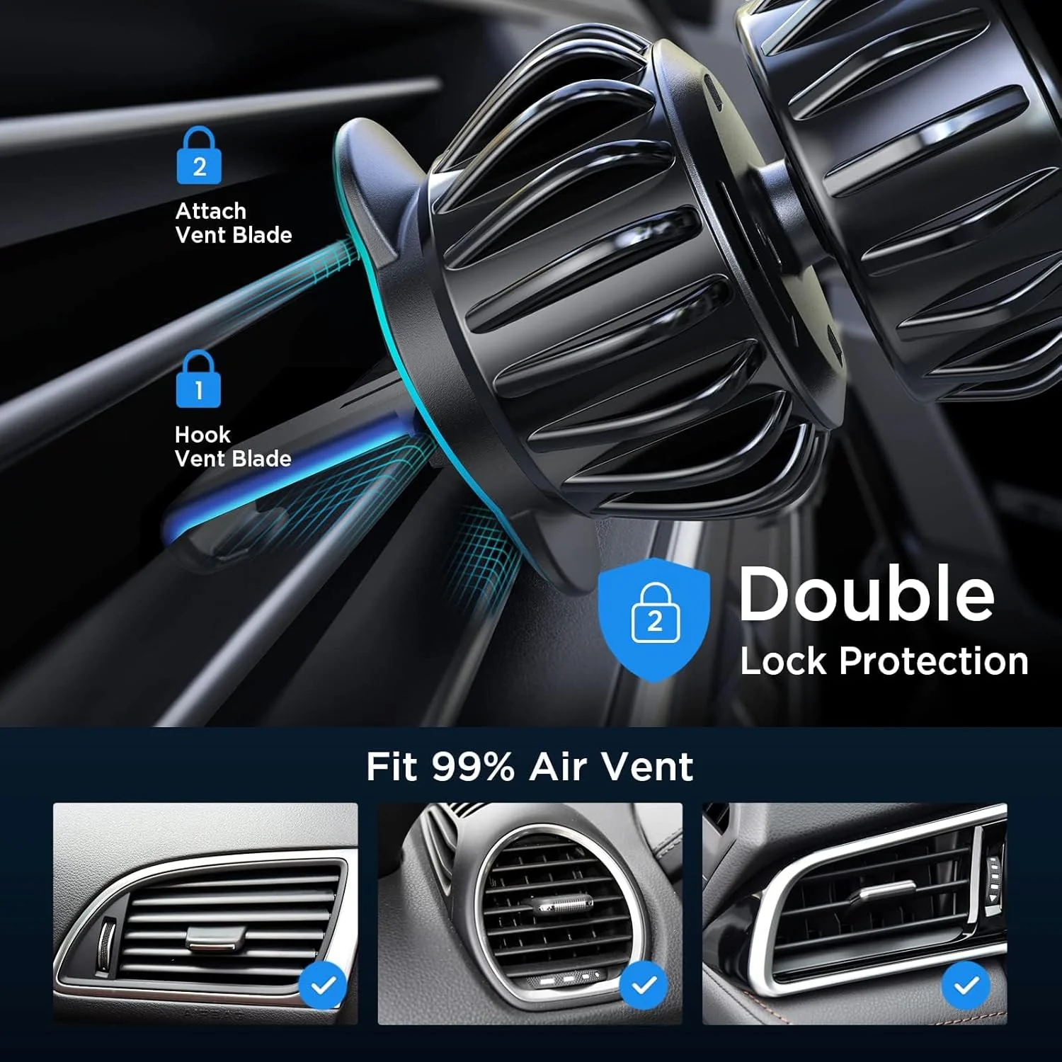 LISEN Car Phone Holder 6 Strong - Image 7