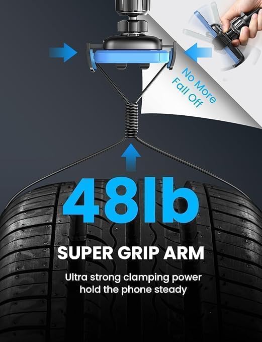LISEN Car Phone Mount, Phone Holders for Your Car - Image 2