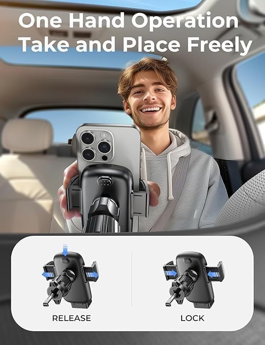 LISEN Car Phone Mount, Phone Holders for Your Car - Image 3