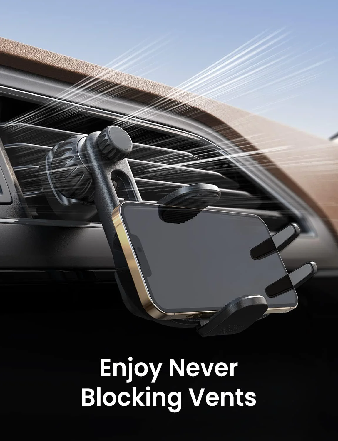 LISEN Cell Phone Car Mount for iPhone - Image 4