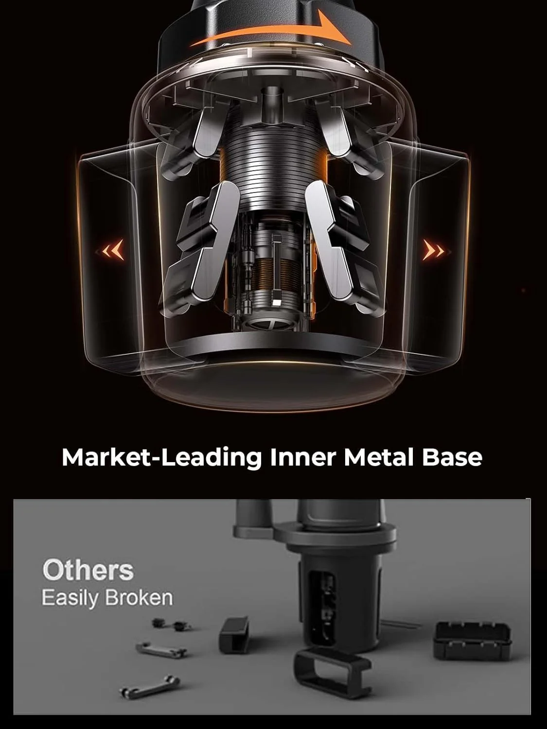 Lisen Cup Holder Phone Mount for Car - Image 3