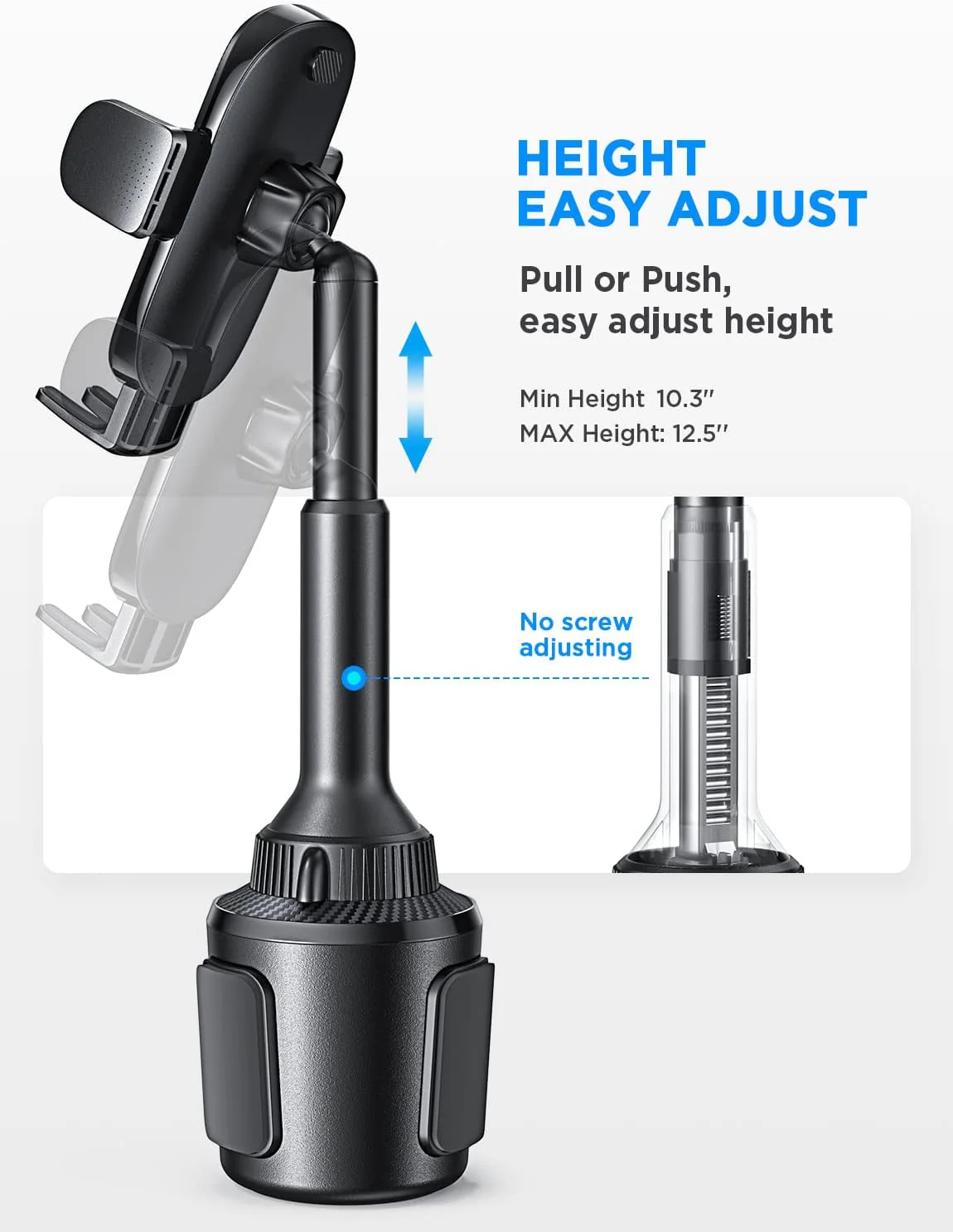 Lisen Cup Holder Phone Mount for Car - Image 2