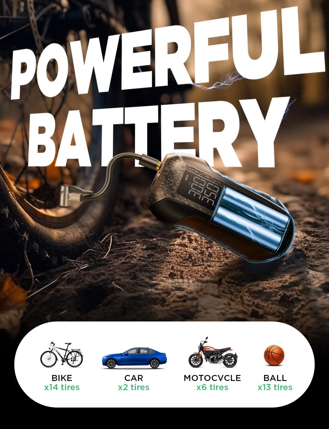 Lisen Portable Tire Inflator - Image 5