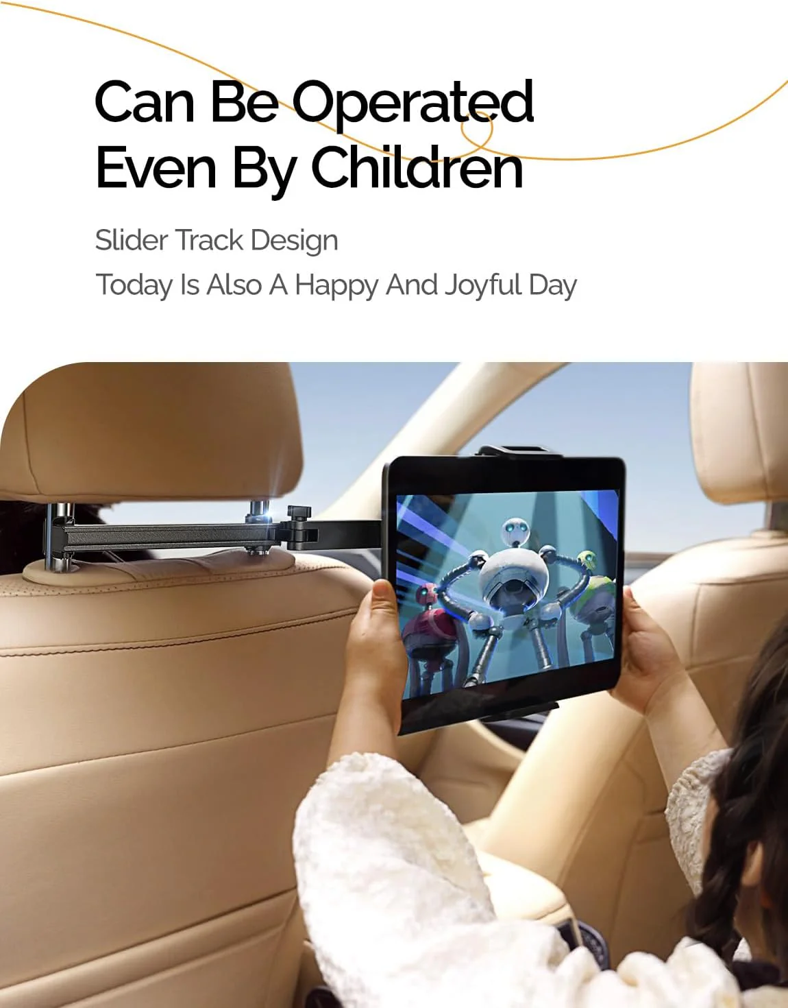LISEN for iPad Car Mount Tablet Holder - Image 8