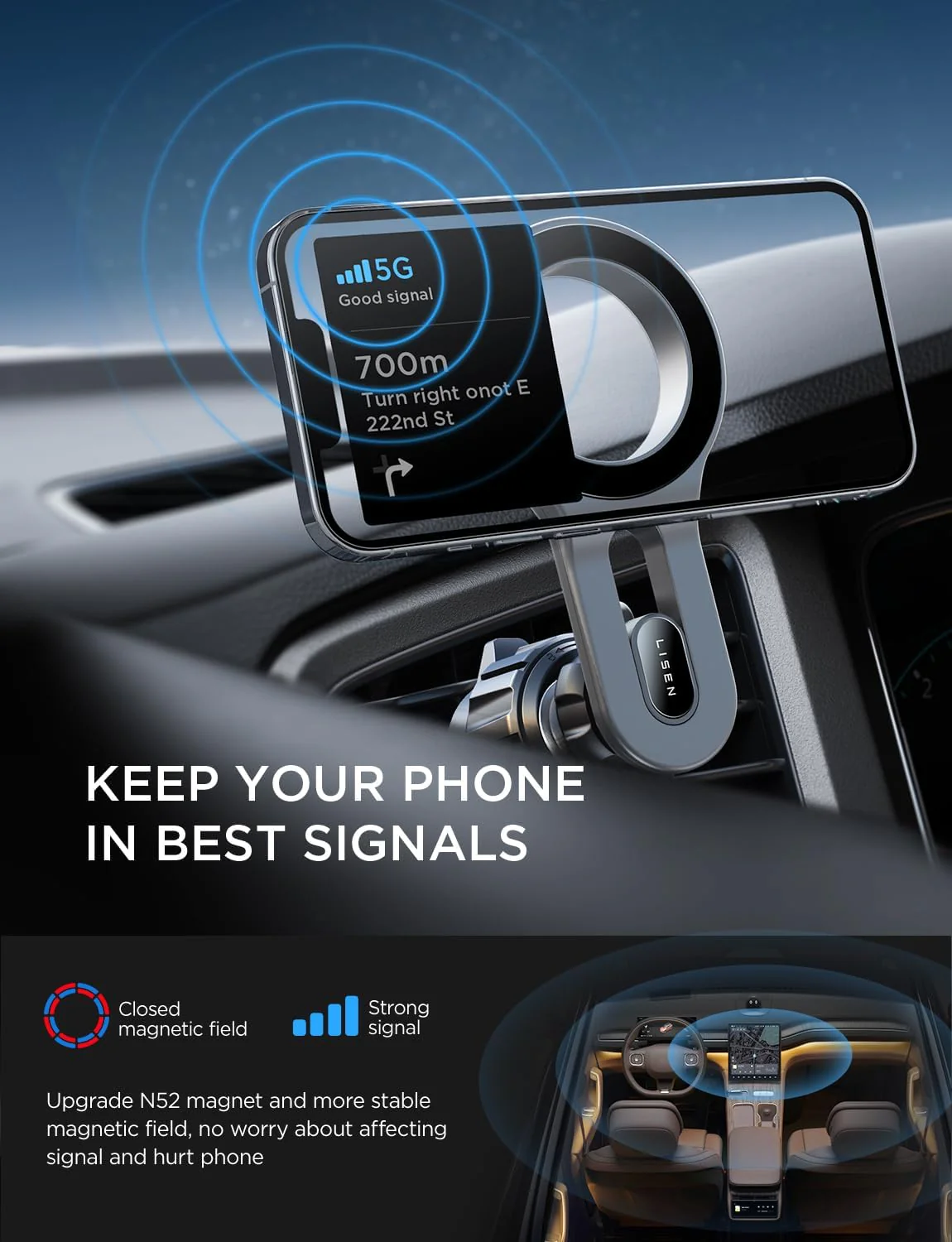 LISEN for MagSafe Car Mount, 2026 - Image 10