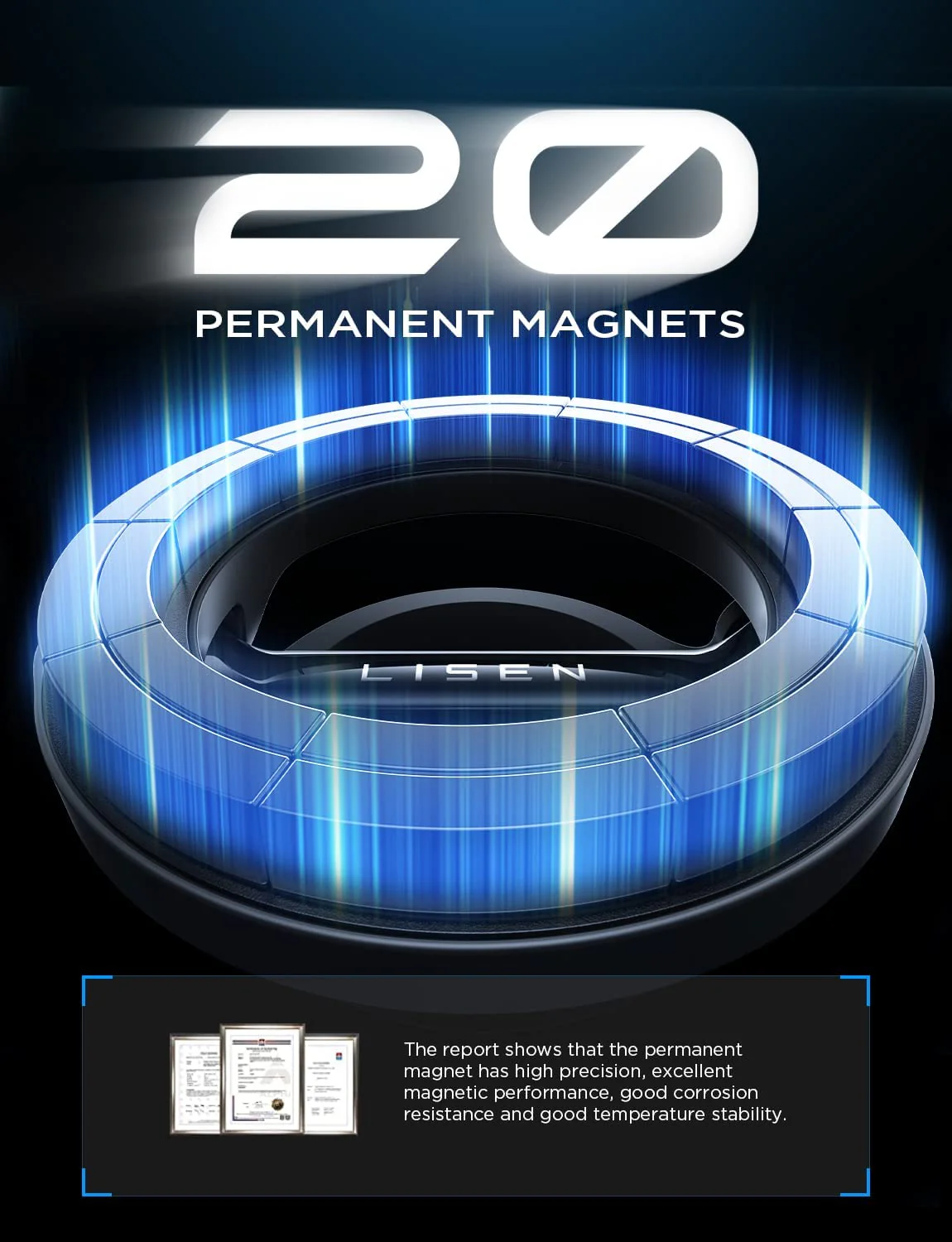 LISEN for MagSafe Car Mount, [24 Strong Magnet] 360° Rotation Magnetic Phone Holder - Image 4