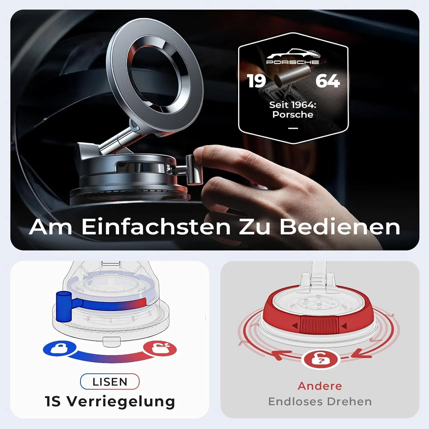 LISEN für Magsafe Autohalterung - Image 7