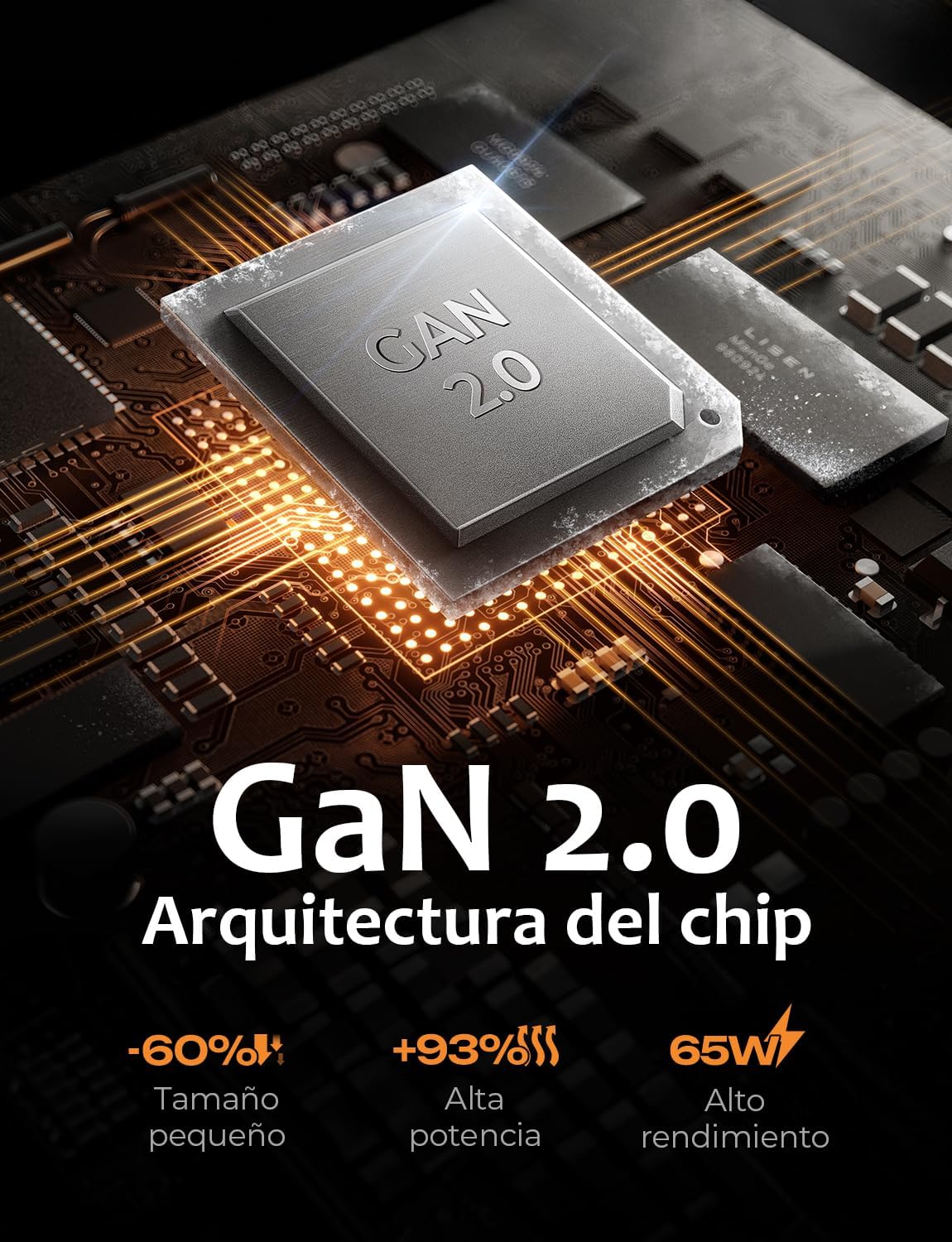 LISEN GAN 65W Cargador Tipo C Plegable - Image 6