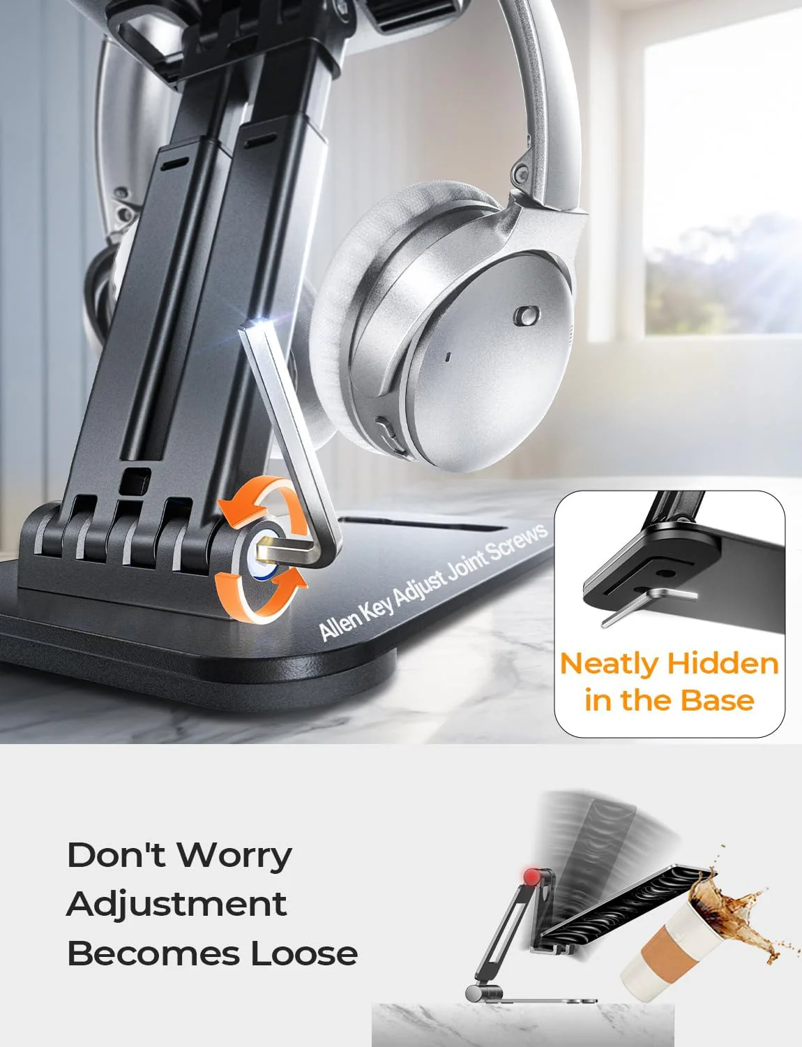 LISEN iPad Stand Holder Mount - Image 7