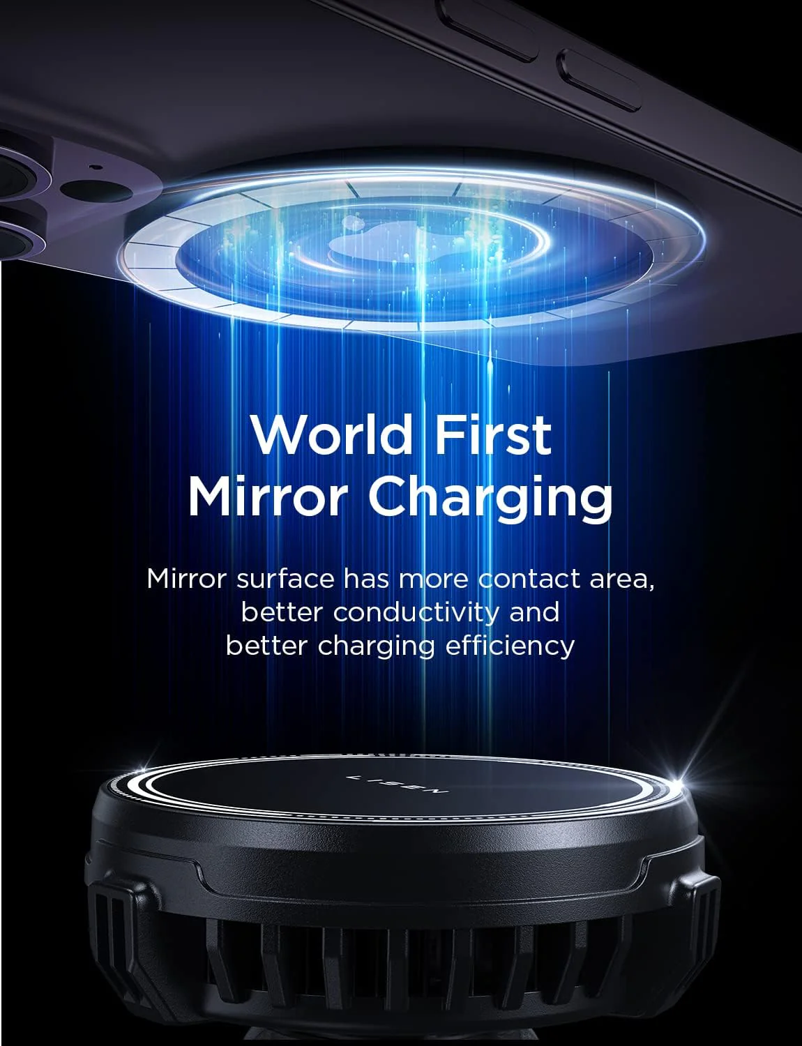 Lisen MagSafe Car Mount Charger [Ice Cooling Charging] - Image 7