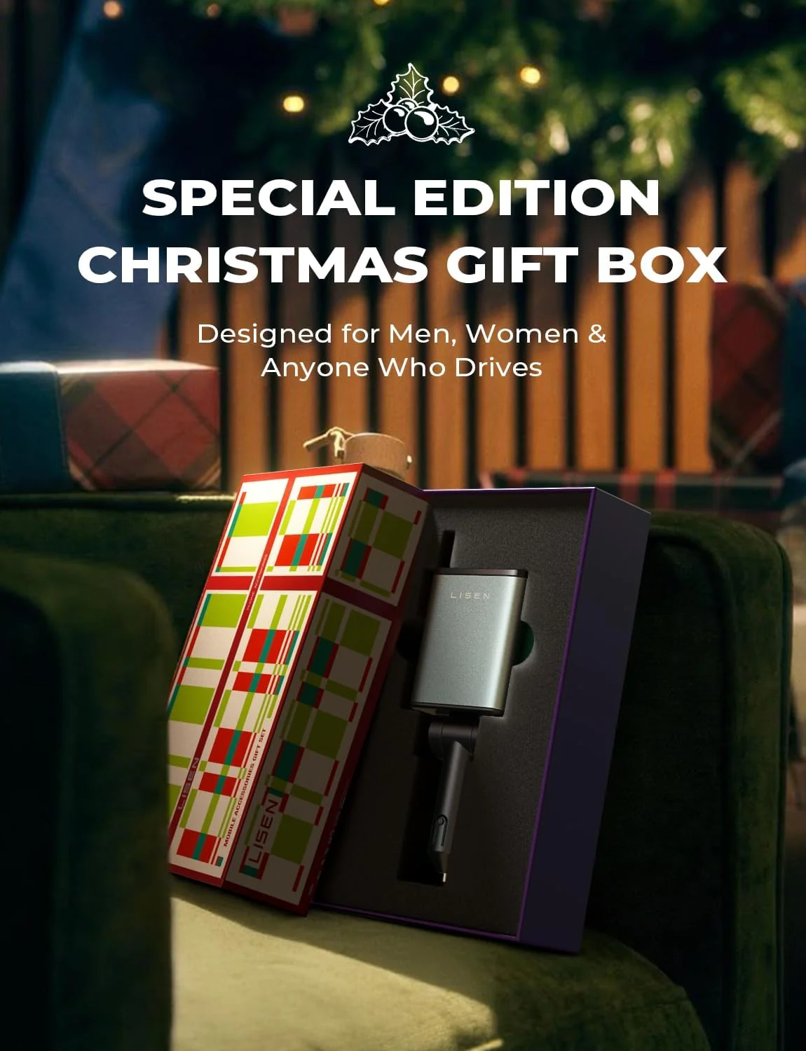 LISEN Retractable Car Charger Gift Box Edition - Image 3