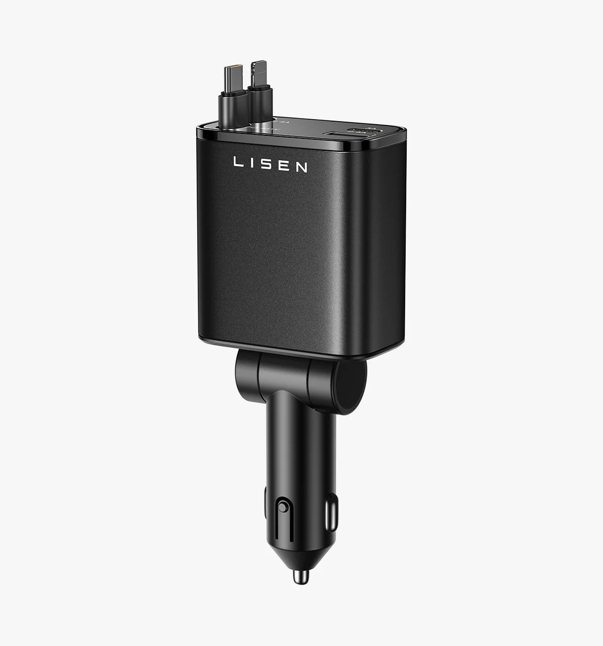 LISEN Retractable 84W Fast Car Charger - Image 14