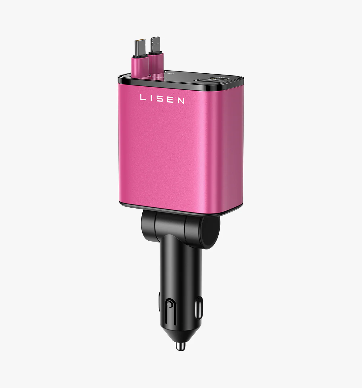 LISEN Retractable 84W Fast Car Charger - Image 15