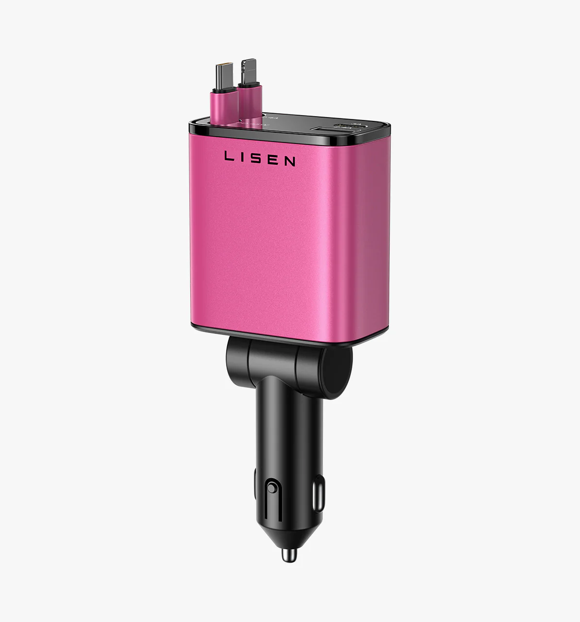 LISEN Retractable 84W Fast Car Charger - Image 16