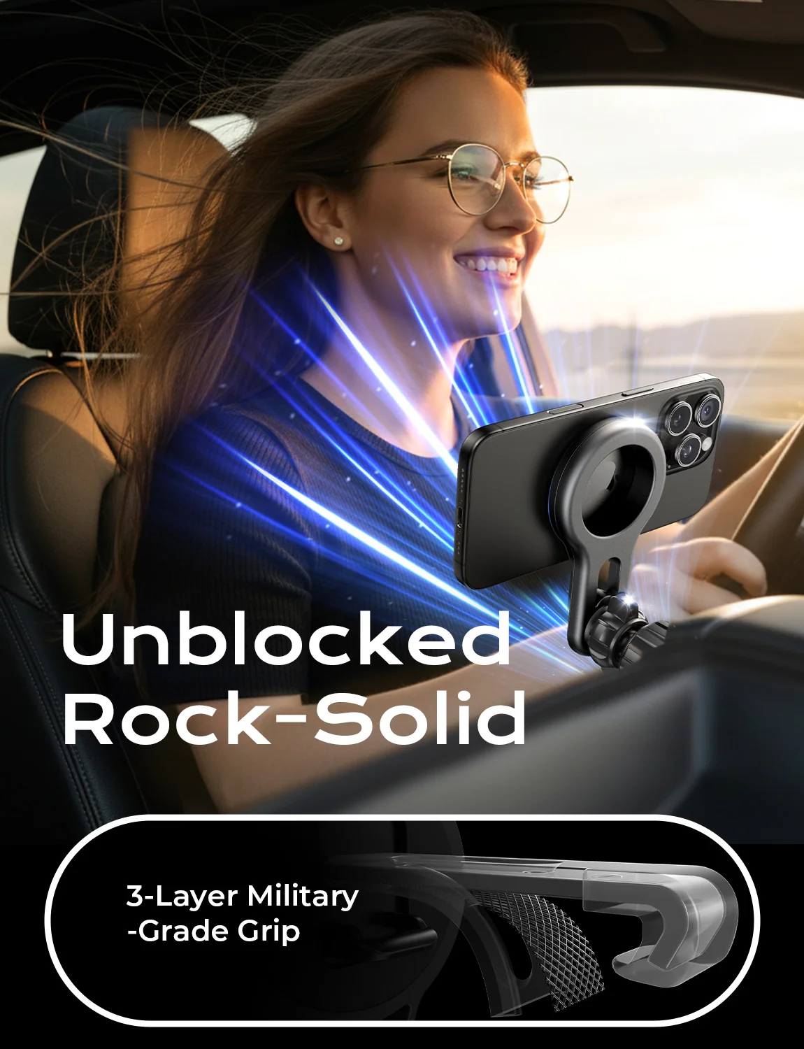 LISEN Strong Magnetic Air Vent MagSafe Car Mount - Image 6