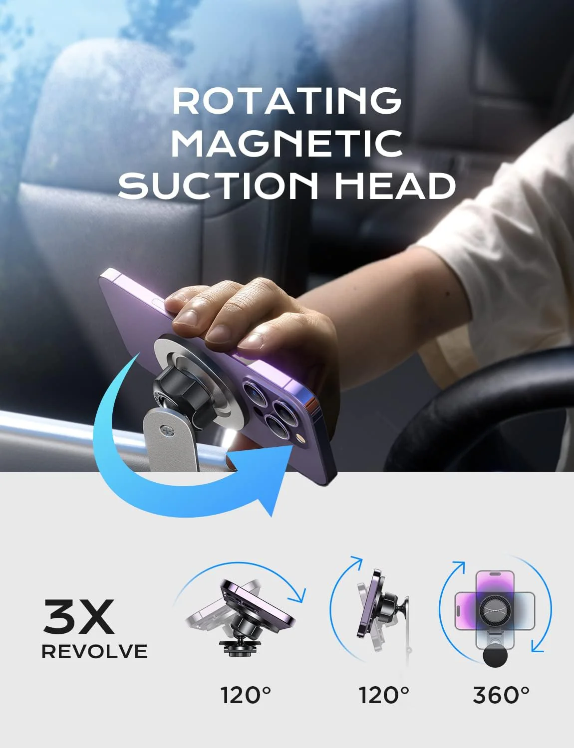 Lisen Tesla MagSafe Phone Mount Holder - Image 2
